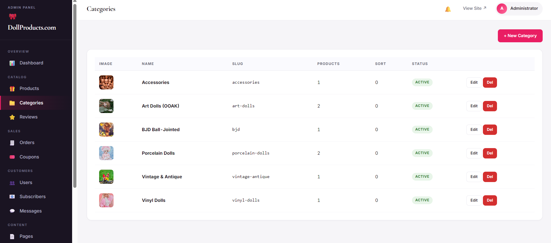 DollProducts.com – Premium Doll Store E-Commerce Website with Source Code & Domain Included screenshot 8